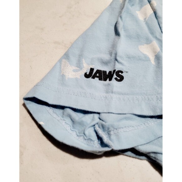 Jaws x ROOK All Over Shark Print T Shirt Men's Size L Graphic Tee EUC - Picture 6 of 8